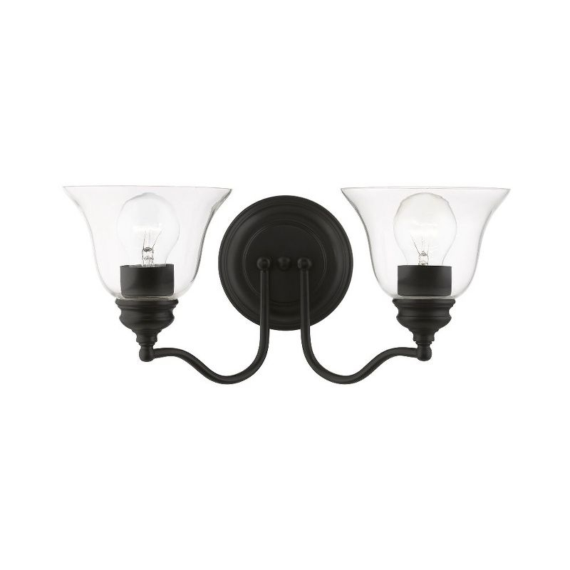 Livex Lighting Moreland 2 - Light Vanity in  Black