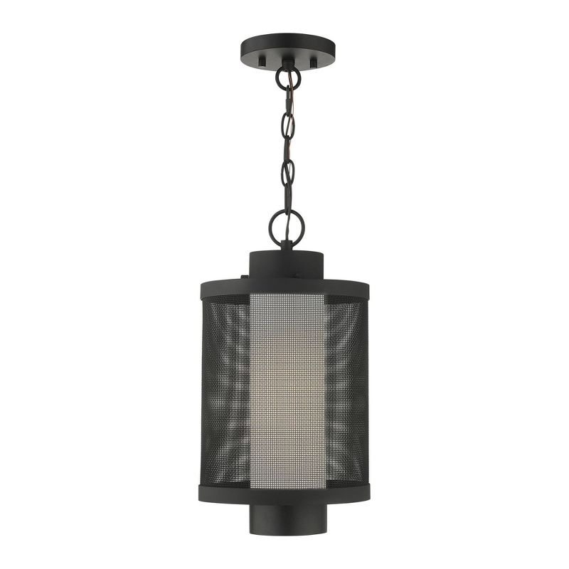 Livex Lighting Nottingham 1 - Light Pendant in  Textured Black