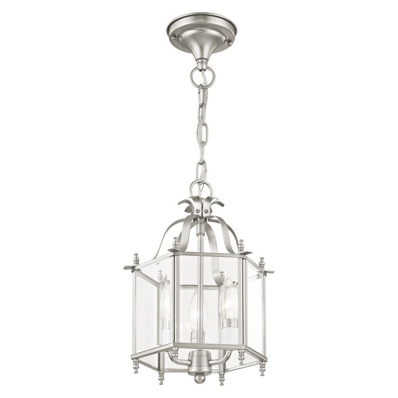 Livex Lighting Livingston 3 - Light Chandelier in  Brushed Nickel