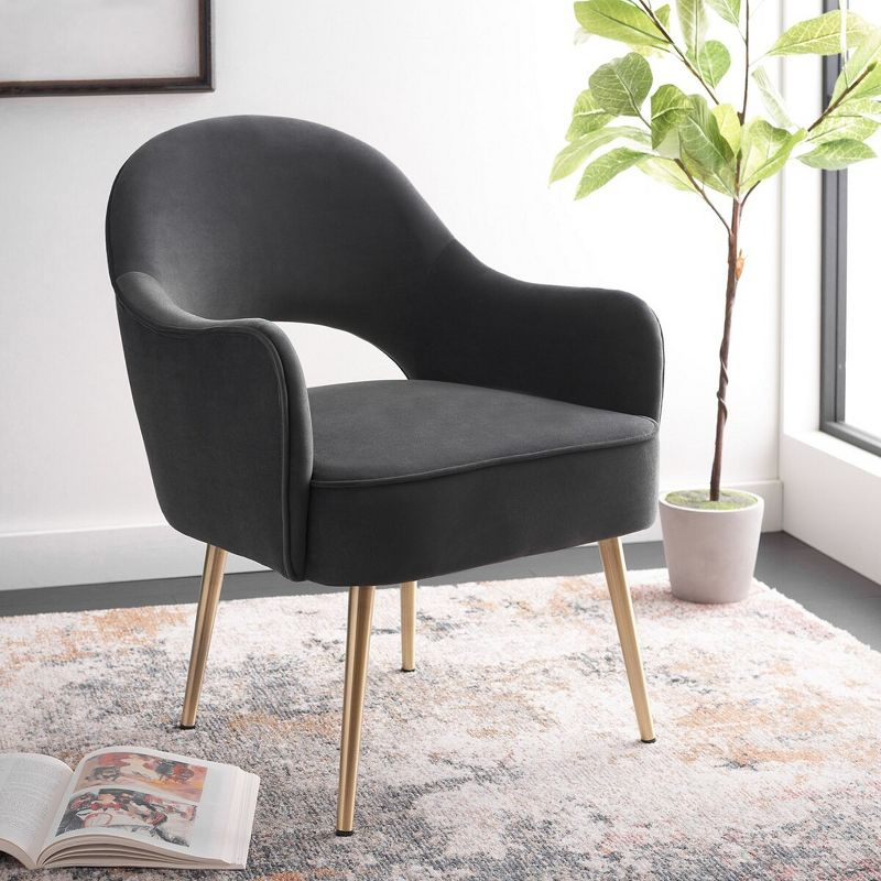 Dublyn Accent Chair - ACH4001 - Black - Safavieh