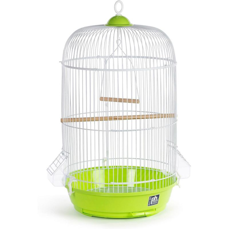 Prevue Pet Products SP31999G Classic Round Bird Cage, Green,1/2"