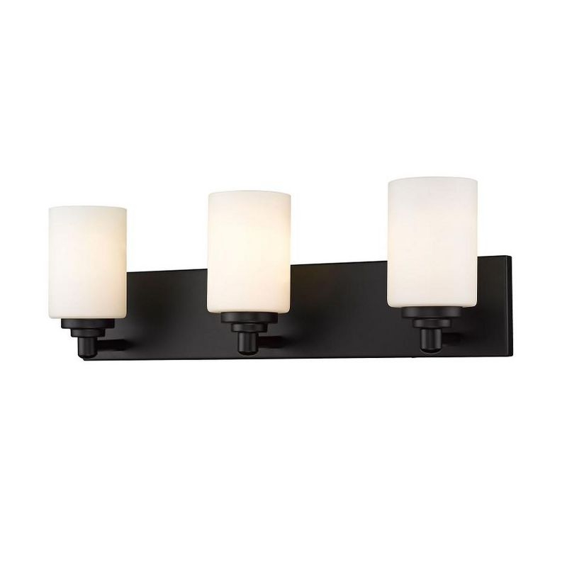 Z-Lite Soledad 3 - Light Vanity in  Matte Black