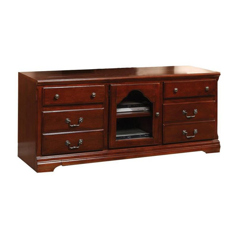 Acme Furniture Hercules TV Stand for TVs up to 59" Cherry Finish