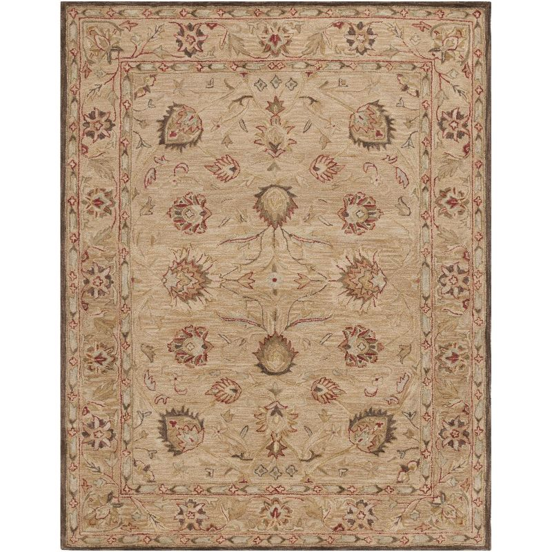 Anatolia AN512 Hand Tufted Indoor Area Rug - Beige/Beige - 11'x15' - Safavieh