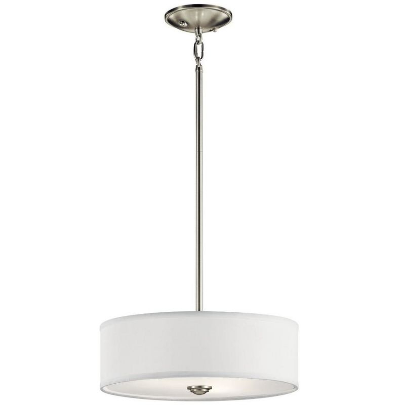 Kichler Lighting Shailene 3 - Light Semi-Flush Mount in  Brushed Nickel