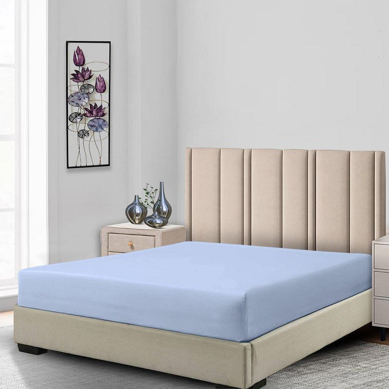 Low Profile Fitted Sheet (7-10 Inches) 650 Thread Count White Full