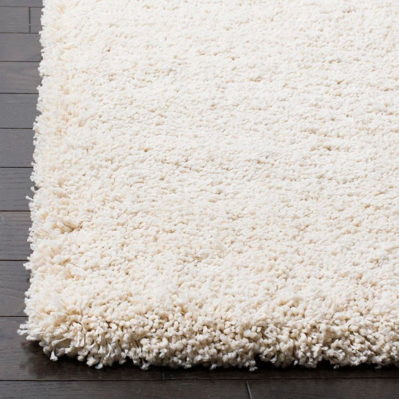 Milan Shag SG180 Power Loomed Indoor Accent Rug - Ivory - 2'x4' - Safavieh