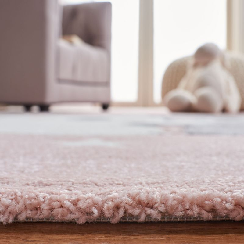 Carousel Kids  CRK195 Loomed Indoor Area Rug - Pink/White - 2'x3' - Safavieh
