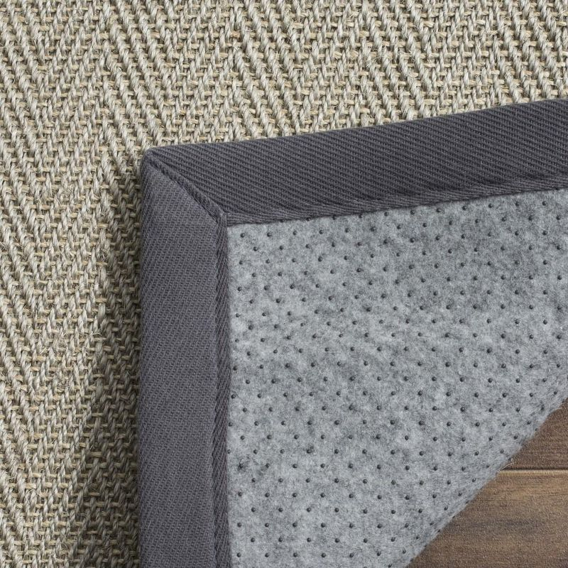 Natural Fiber NF444 Power Loomed Indoor Accent Rug - Grey Brown/Grey - 2'6"x4' - Safavieh.