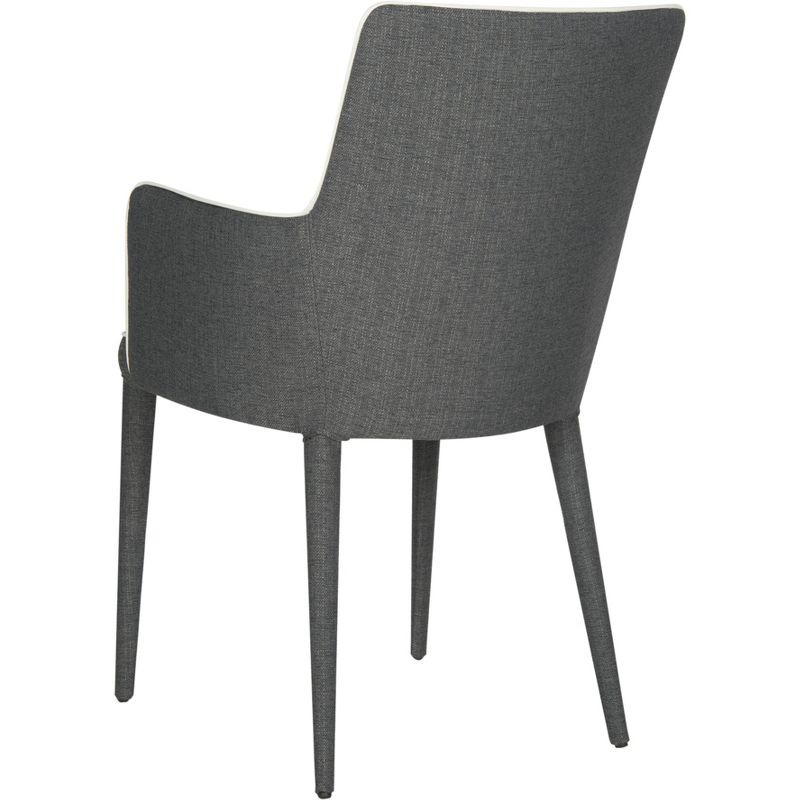 Summerset Arm Chair - Grey/White - Safavieh