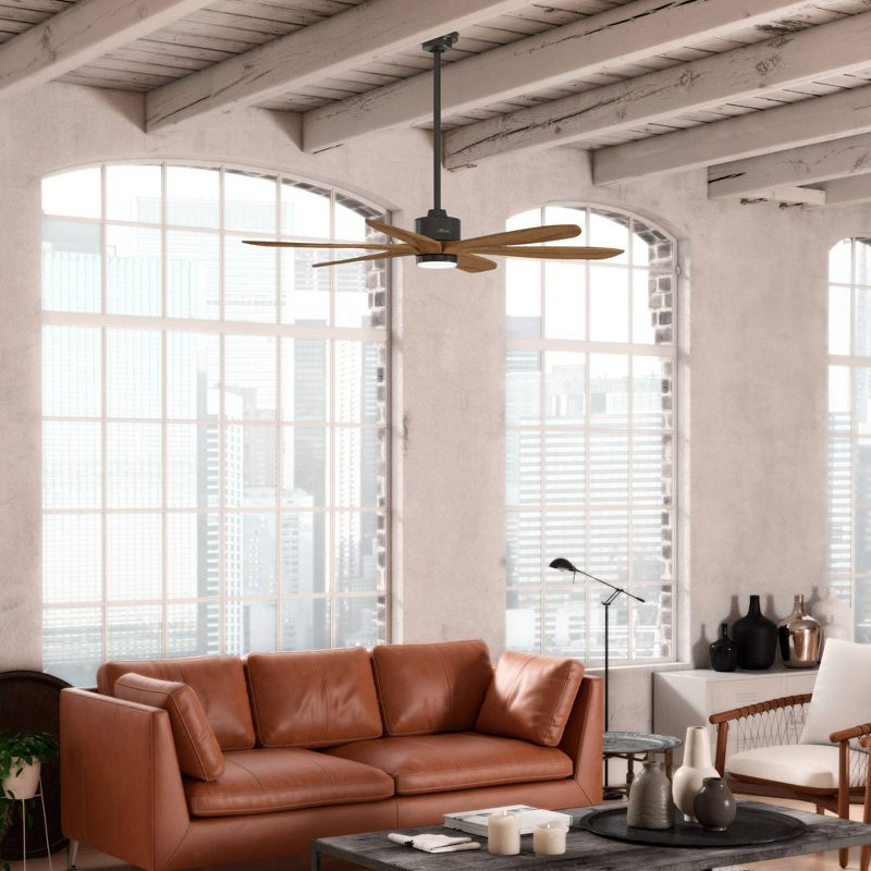 58" Rhinebeck Ceiling Fan with Remote (Includes LED Light Bulb) - Hunter Fan