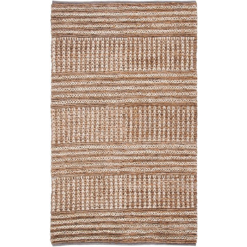 Natural Fiber NF960 Hand Woven Area Rug - Natural - 6'x9' - Safavieh.
