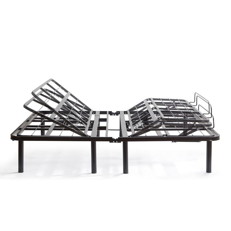 Bryt Basic Adjustable Bed Base, Full Size Bed Frame with Motorized Head and Foot Incline and Wireless Remote