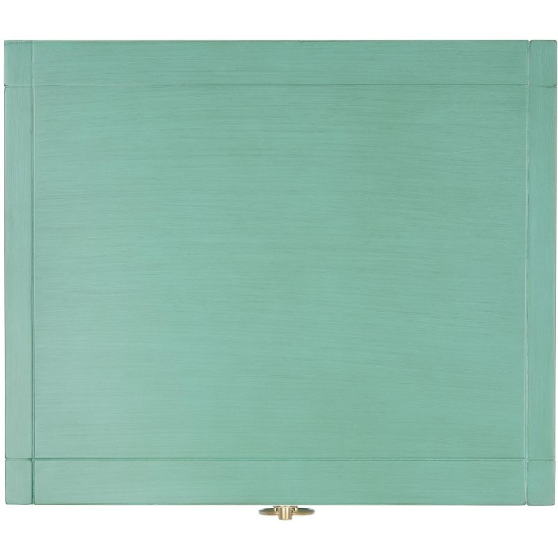 Odilia 1 Drawer Nightstand - Turquoise - Safavieh.