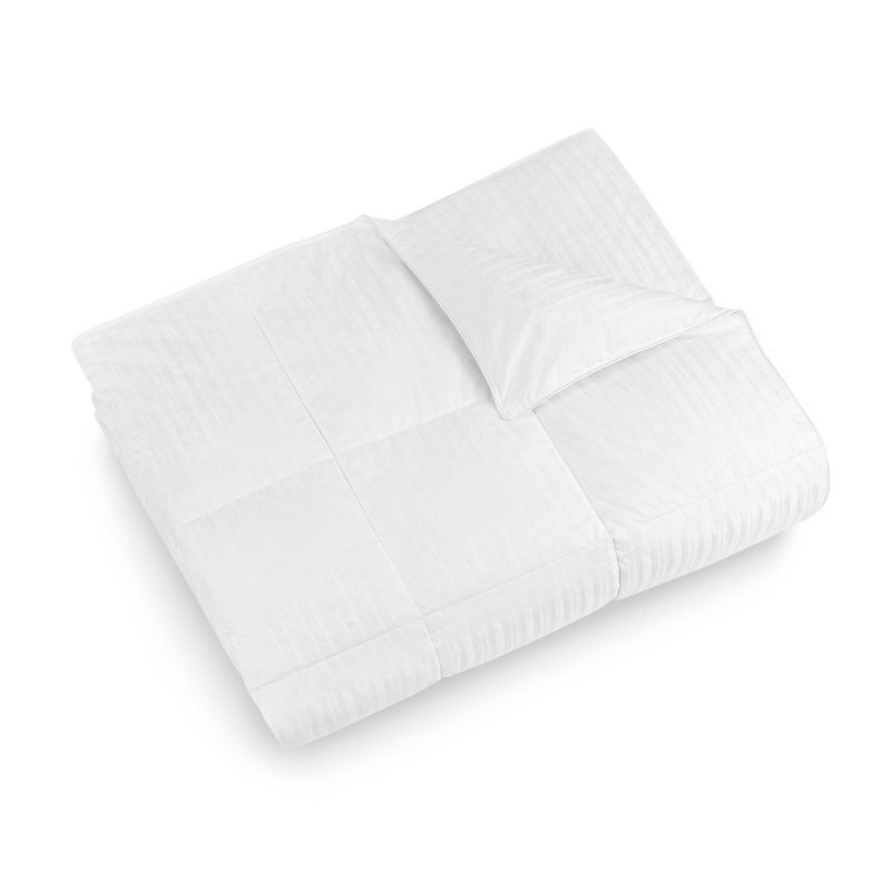 Eddie Bauer King 350 Thread Count Lightweight Down Comforter: Hypoallergenic, Damask, Machine Washable