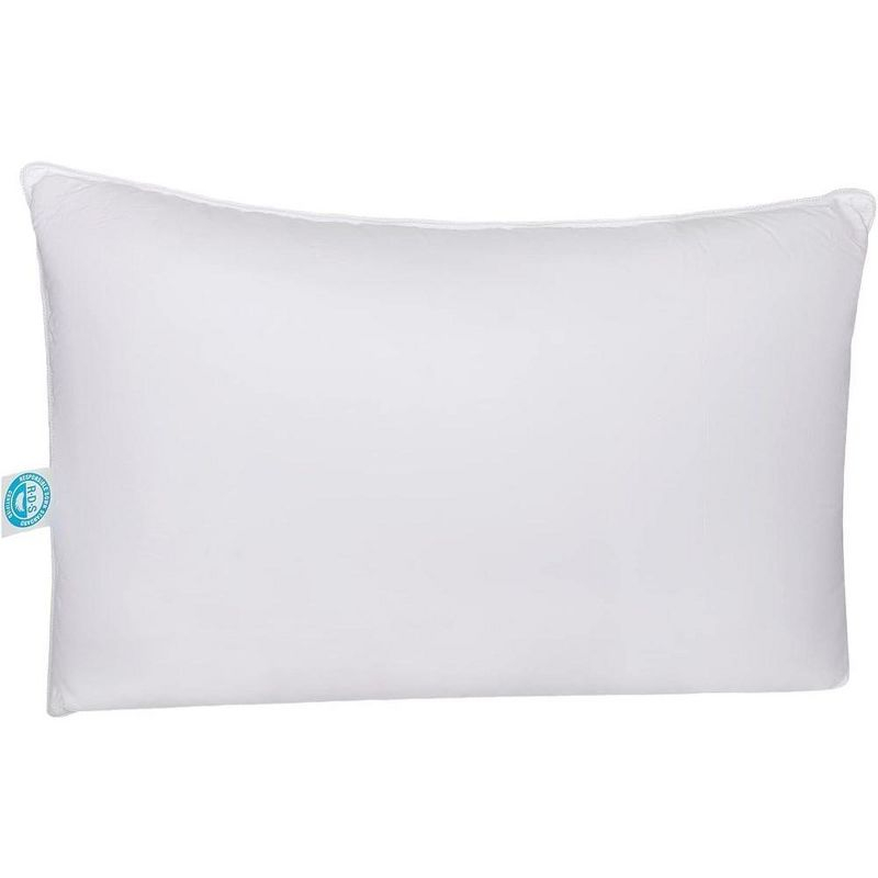 East Coast Bedding Pure Dream Firm Goose Down Feather Pillow, Queen Size, Pack of 1