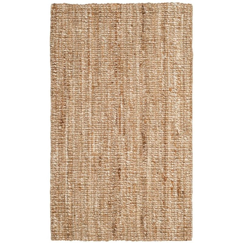 Natural Fiber NF447 Hand Woven Indoor Accent Rug - Natural/Ivory - 3'x5' - Safavieh
