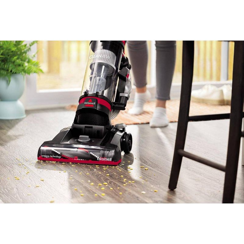 BISSELL CleanView Upright Vacuum- 3533: Electric Floor Care Appliance, 13" Path, 25' Cord, Edge Cleaning, Carpet Use