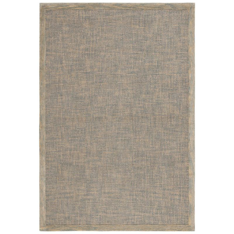 Abstract ABT220 Handmade Indoor Area Rug - Gold/Grey - 6'x9' - Safavieh