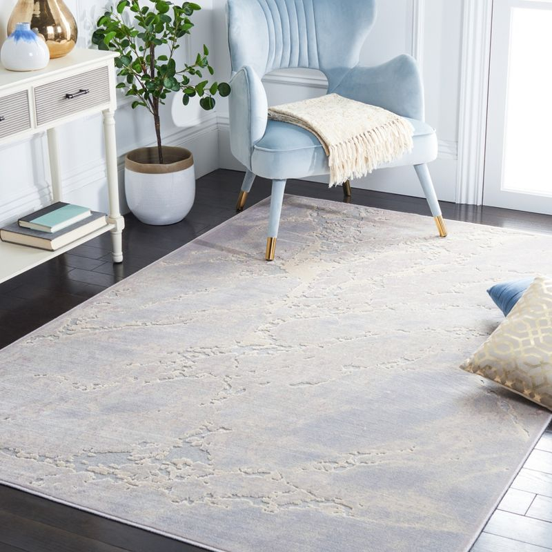 Paradise PAR884 Power Loomed Area Rug - Light Grey/Blush Pink - 5'3"x7'6" - Safavieh.