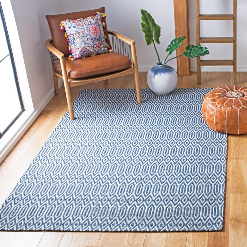 Martha Stewart Rugs Martha Stewart 100% Cotton Geometric Rug