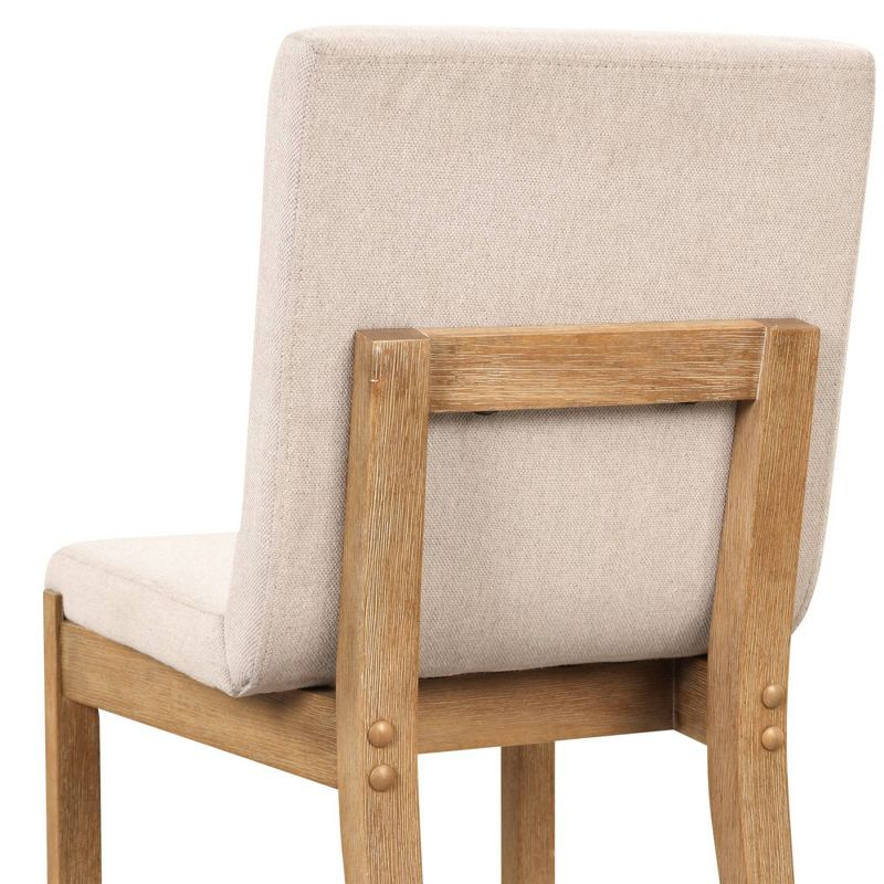 Nathan James Set of 6 Gracie Dining Chair Light Brown