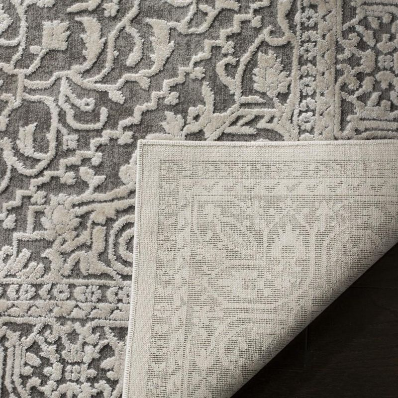 Reflection RFT670 Power Loomed Indoor Accent Rug - Dark Grey/Cream - 3'x5' - Safavieh.