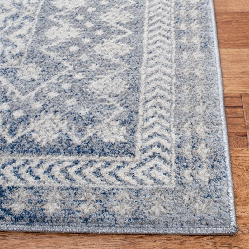 Brentwood BNT899 Power Loomed Indoor Accent Rug - Ivory/Light Grey - 3'x5' - Safavieh
