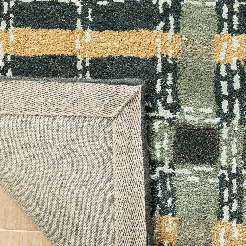 Martha Stewart Arusha - MSR3615 - Indoor Hand Tufted Area Rugs - B Wheat F Bge - 4'x6'