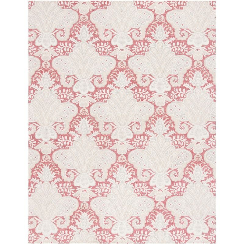 Micro-Loop MLP539 Hand Tufted Area Rug - Pink/Beige - 8'9"x11'9" - Safavieh.