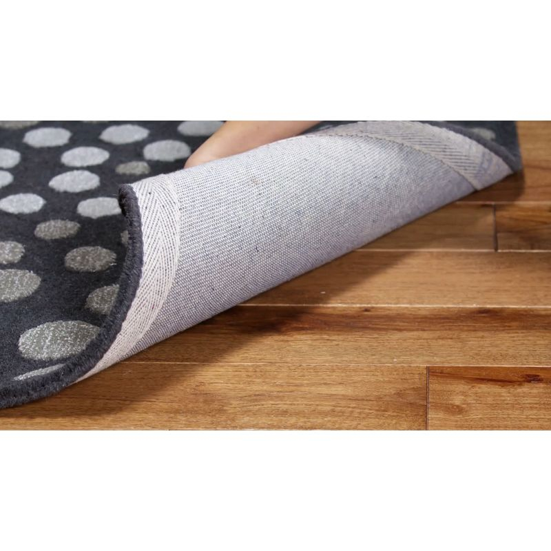 Soho SOH654 Hand Tufted Indoor Area Rug - Dark Grey - 5'x8' - Safavieh