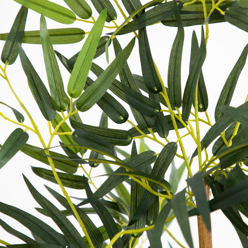 Nearly Natural 5-ft Curved Bamboo Artificial Tree