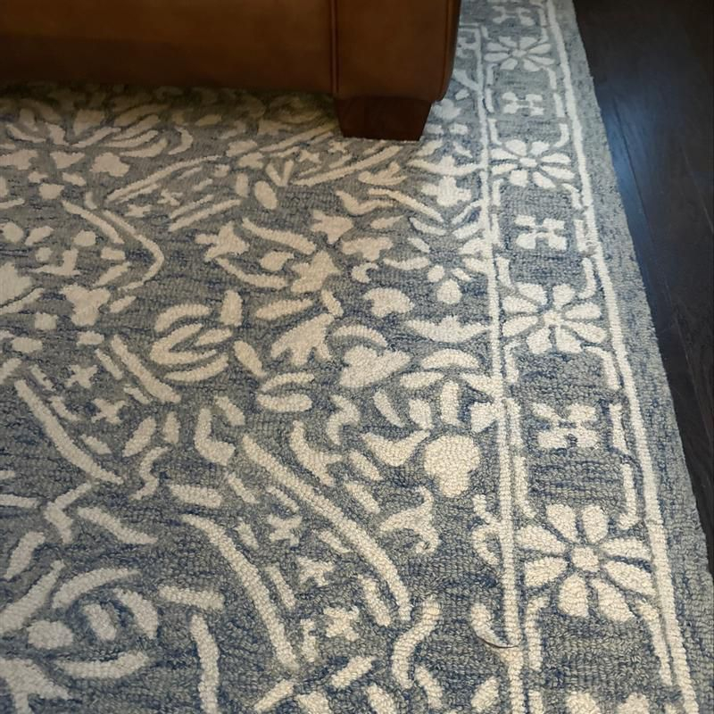 Micro-Loop MLP510 Hand Tufted Accent Rug - Blue/Ivory - 2'x3' - Safavieh.