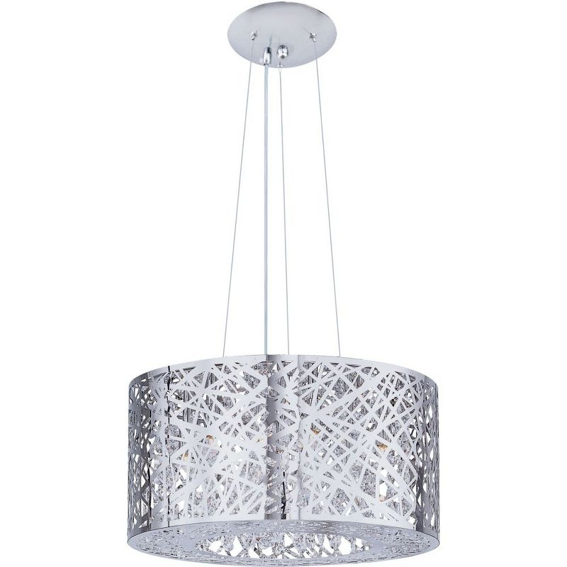 ET2 Lighting Inca 7 - Light Pendant in  Polished Chrome