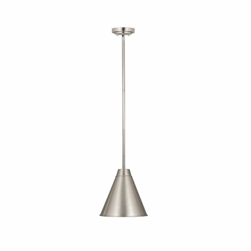 Z-Lite Eaton 1 - Light Pendant in  Polished Nickel