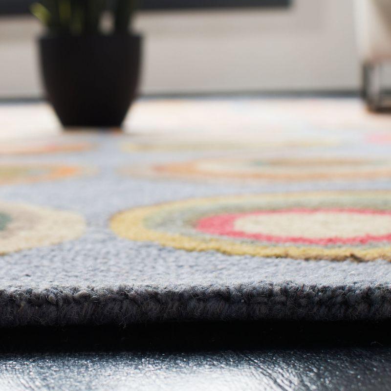 Soho SOH921 Hand Tufted Accent Rug - Blue/Multi - 2'x3' - Safavieh.