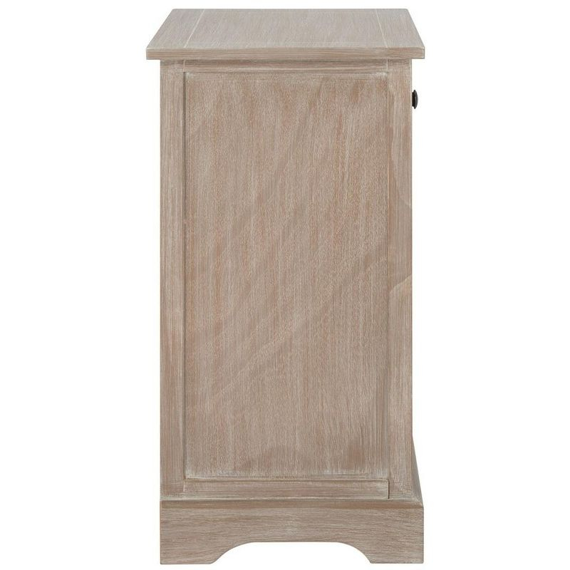Carrie Side Table - White Wash - Safavieh.