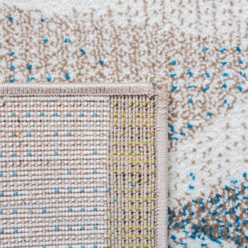 Porcello PRL6940 Power Loomed Indoor Area Rug - 9'x12' - Ivory/Green - Safavieh