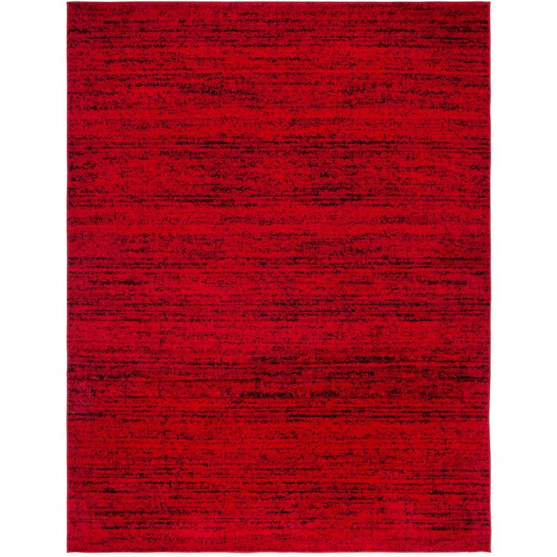 Adirondack ADR117 Machine Made Indoor Area Rug - Red/Black - 6'x9' - Safavieh