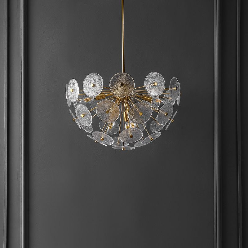 Miri 6 Light 23.75" Pendant - PND4198 - Brass - Safavieh