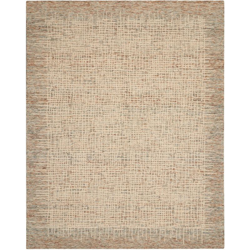 Nourison Vail Rustic Texture Indoor Area Rug Beige/Multi 7'9" x 9'9"