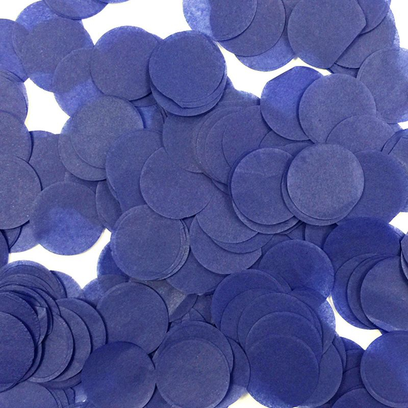 Wrapables 1" Round Tissue Confetti Party Decorations Champagne