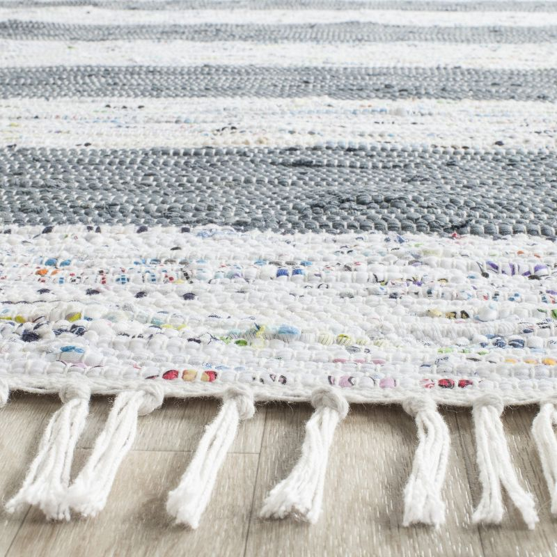Montauk MTK720 Hand Woven Indoor Area Rug - Ivory/Grey - 10'x14' - Safavieh.