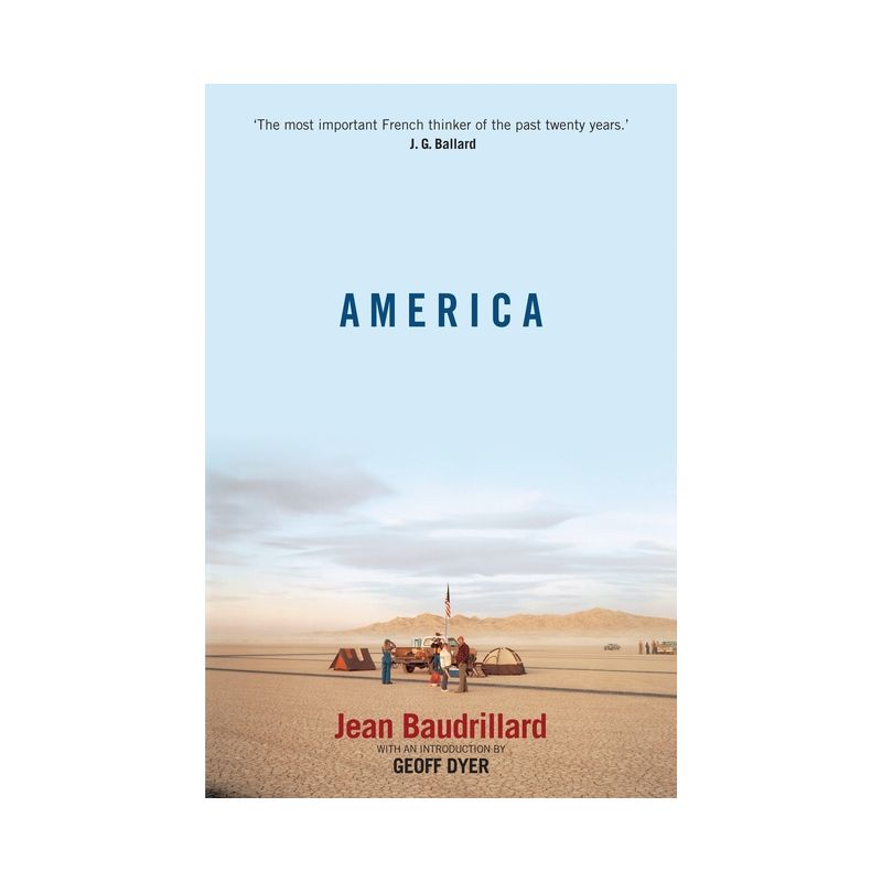 America - by  Jean Baudrillard (Paperback)