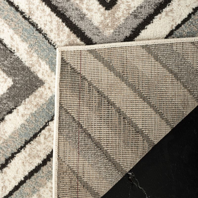 Amsterdam AMS109 Power Loomed Indoor Area Rug - Cream/Beige - 5'1"x7'6" - Safavieh