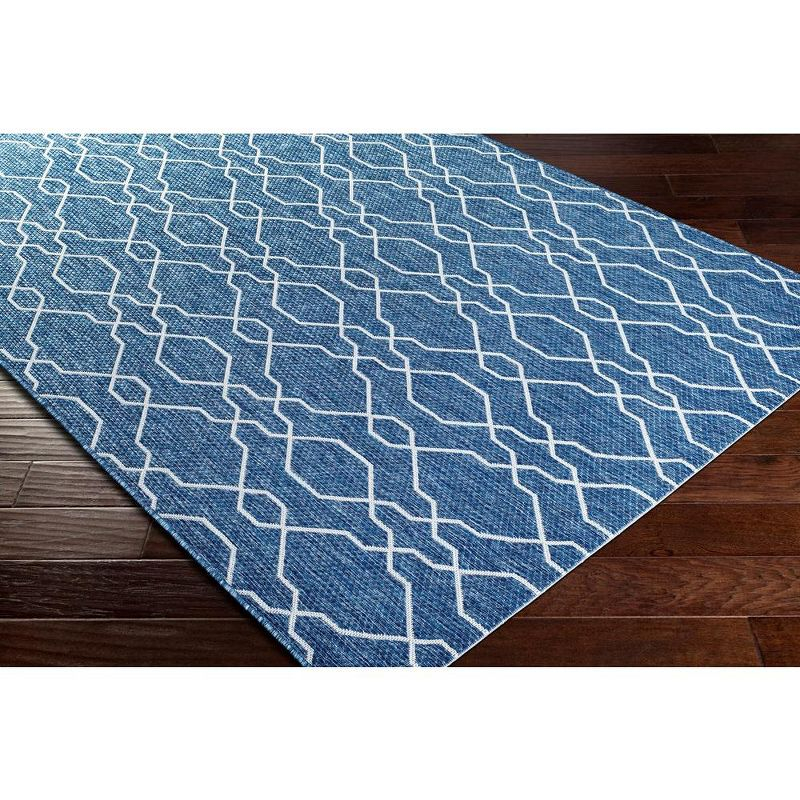 Mark & Day Valentijn 5'3"x7'7" Rectangle Woven Indoor and Outdoor Area Rugs Denim