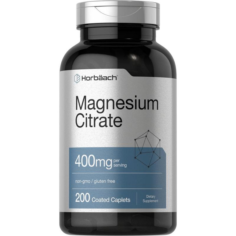 Horbaach Magnesium Citrate 400mg | 200 Caplets