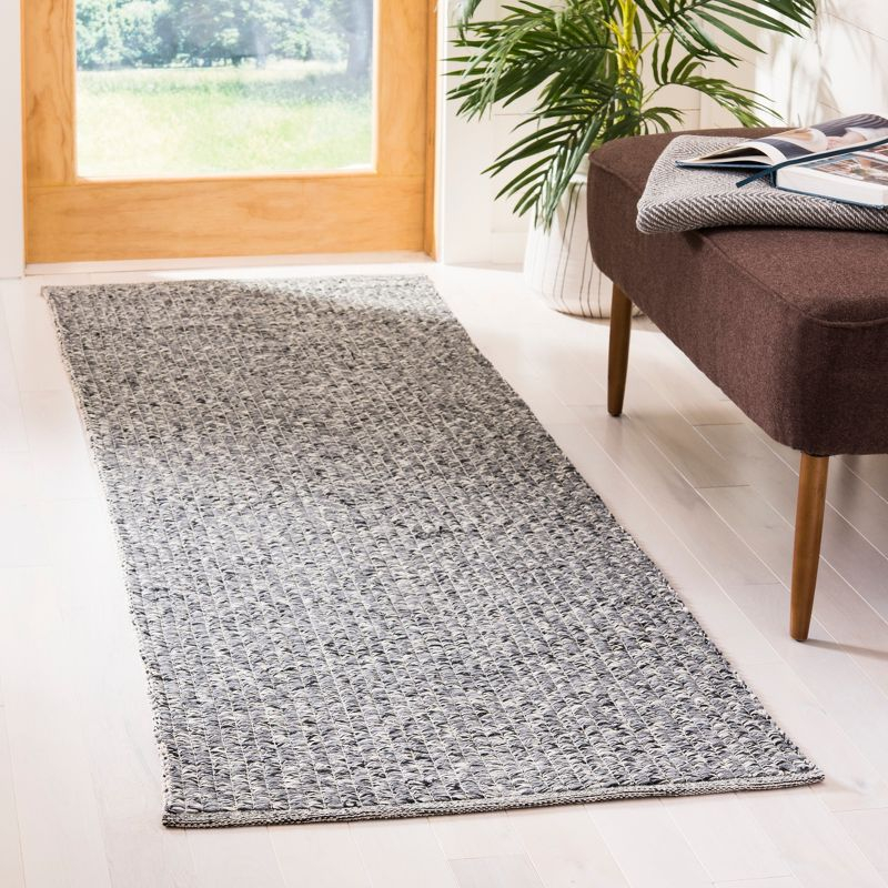 Montauk MTK602 Hand Woven Runner Rug - Grey/Multi - 2'3"x7' - Safavieh.