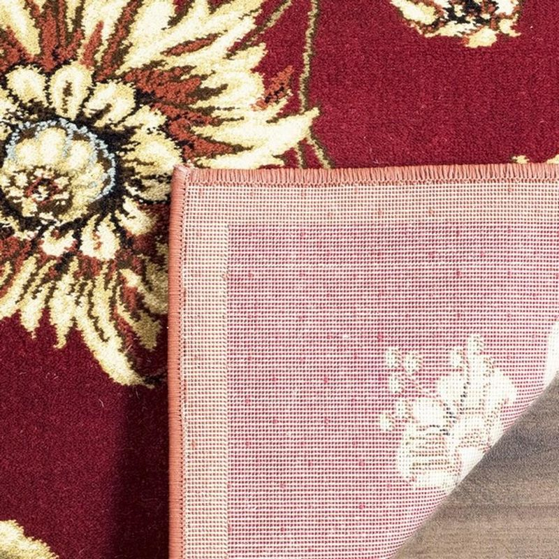 Lyndhurst LNH552 Power Loomed Runner Rug - Red/Multi - 2'3"x12' - Safavieh.
