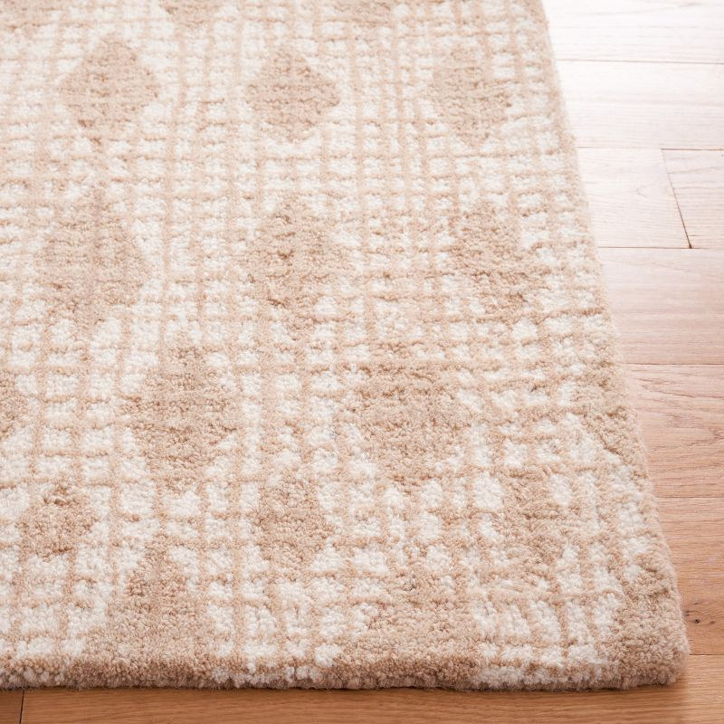Abstract ABT206 Hand Tufted Area Rug - Beige/Ivory - 6'x9' - Safavieh.